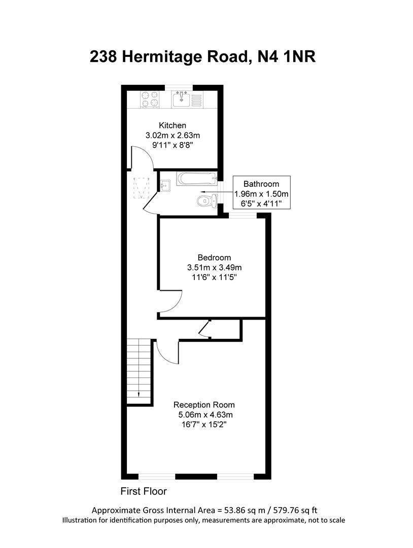 1 bedroom Flat for rent